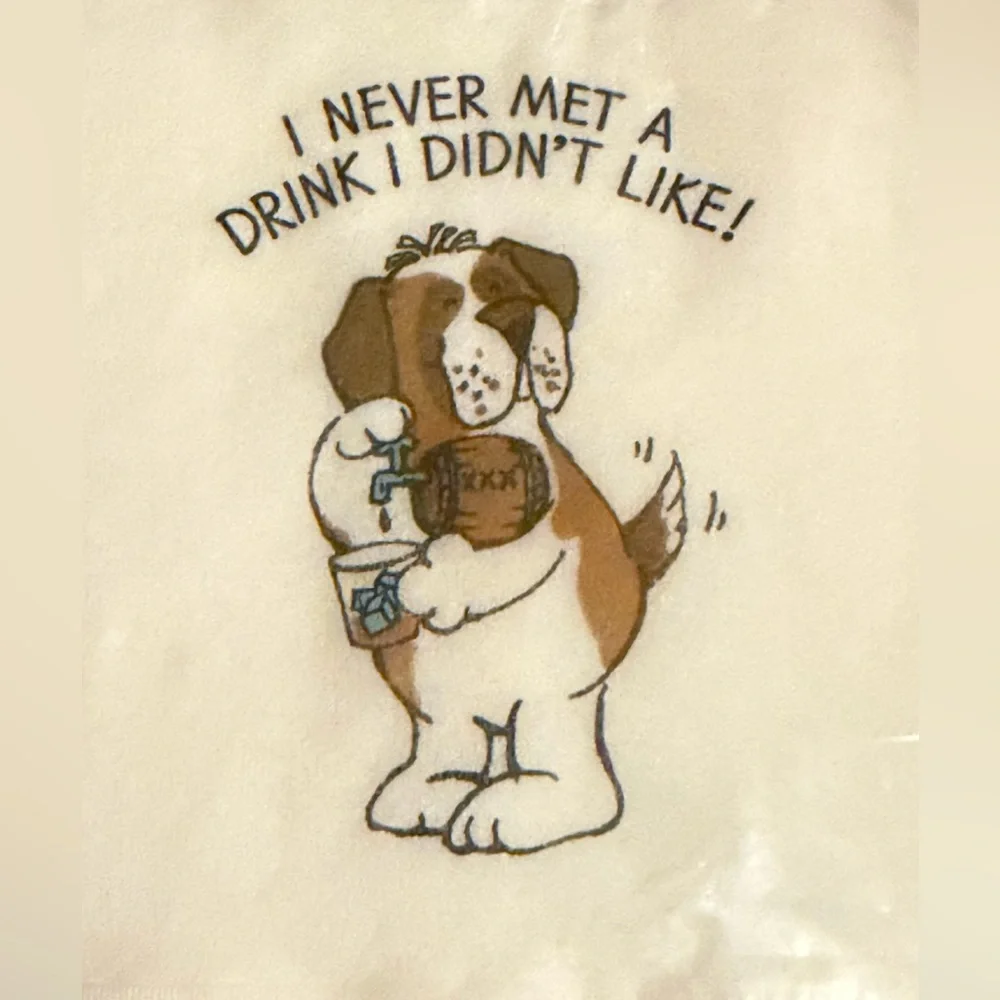 Vintage Hallmark Dog - Themed Cocktail Napkins